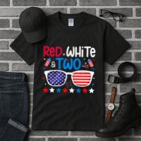 Two 2nd Birthday 4th Of July 2nd Birthday Party Tall T-Shirt