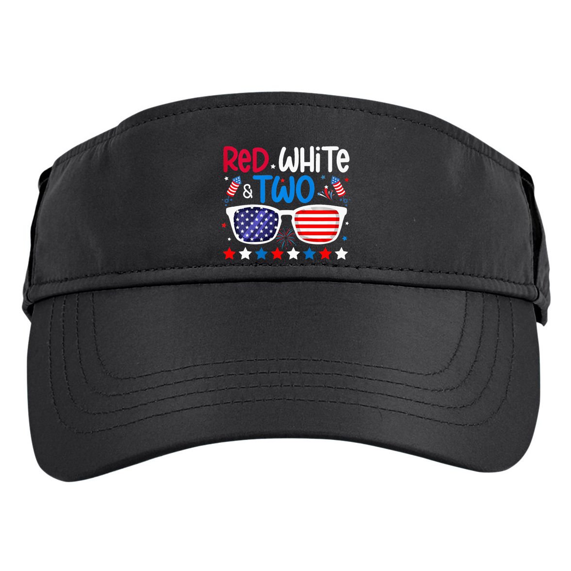 Two 2nd Birthday 4th Of July 2nd Birthday Party Adult Drive Performance Visor
