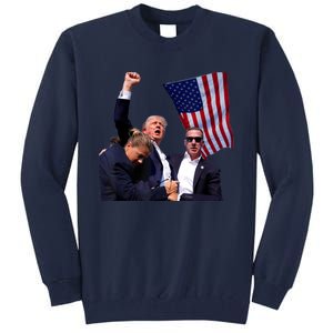 Trump 2024 Butler Pennsylvania Trump Assasination Trump Shot Tall Sweatshirt