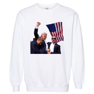 Trump 2024 Butler Pennsylvania Trump Assasination Trump Shot Garment-Dyed Sweatshirt