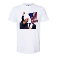 Trump 2024 Butler Pennsylvania Trump Assasination Trump Shot Softstyle CVC T-Shirt