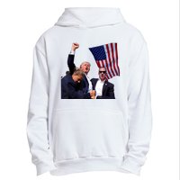 Trump 2024 Butler Pennsylvania Trump Assasination Trump Shot Urban Pullover Hoodie