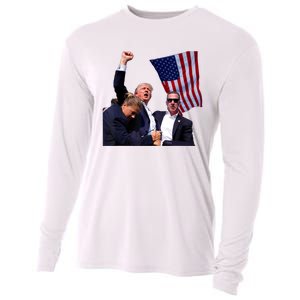 Trump 2024 Butler Pennsylvania Trump Assasination Trump Shot Cooling Performance Long Sleeve Crew