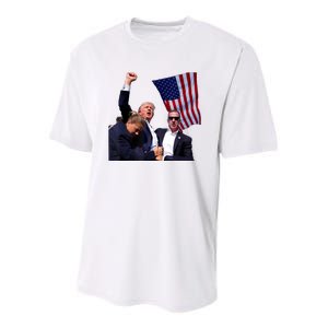 Trump 2024 Butler Pennsylvania Trump Assasination Trump Shot Youth Performance Sprint T-Shirt