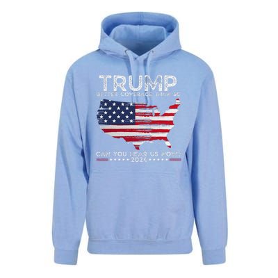 Trump 2024 Better Coverage Than 5g Can You Hear Us Now Unisex Surf Hoodie