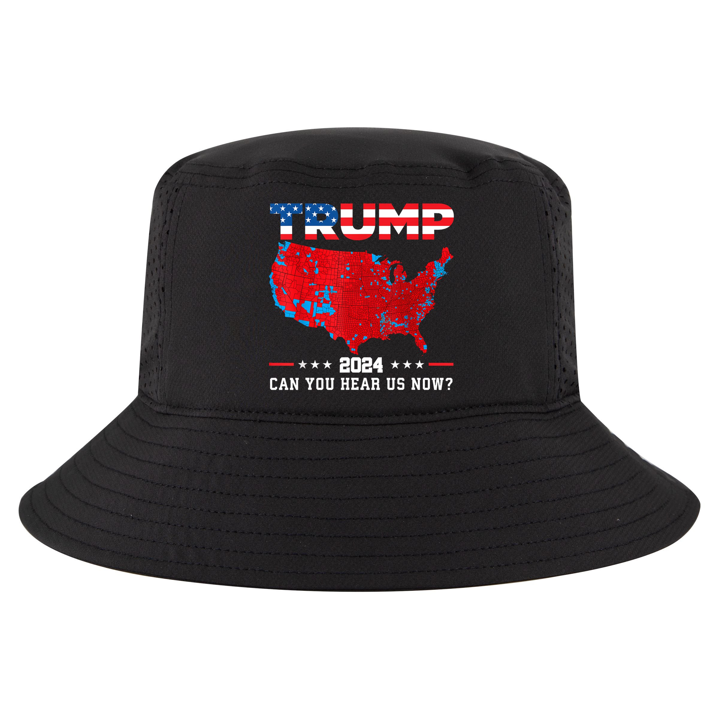 Trump 2024 Can You Hear Us Now Map Of 2024 Election Results Cool Comfort Performance Bucket Hat