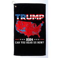 Trump 2024 Can You Hear Us Now Map Of 2024 Election Results Golf Towel