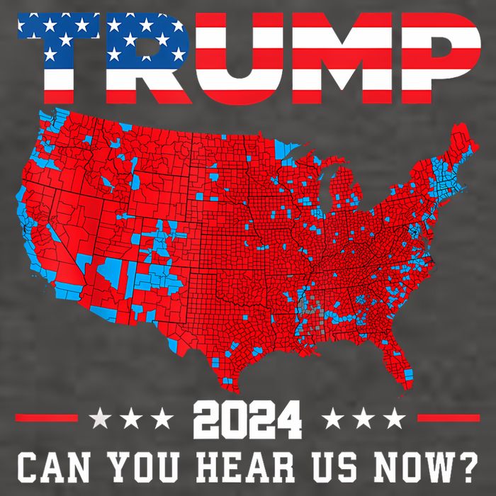 Trump 2024 Can You Hear Us Now Map Of 2024 Election Results Vector Backpack