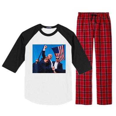 Trump 2024 Convicted Felon IM Voting Convicted Felon 2024 Raglan Sleeve Pajama Set