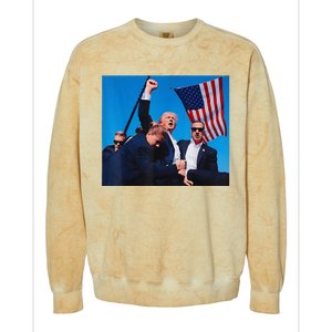 Trump 2024 Convicted Felon IM Voting Convicted Felon 2024 Colorblast Crewneck Sweatshirt