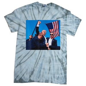 Trump 2024 Convicted Felon IM Voting Convicted Felon 2024 Tie-Dye T-Shirt