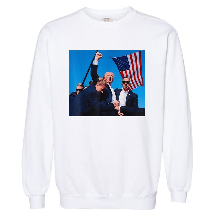 Trump 2024 Convicted Felon IM Voting Convicted Felon 2024 Garment-Dyed Sweatshirt