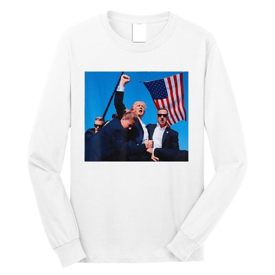 Trump 2024 Convicted Felon IM Voting Convicted Felon 2024 Long Sleeve Shirt