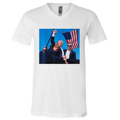 Trump 2024 Convicted Felon IM Voting Convicted Felon 2024 V-Neck T-Shirt