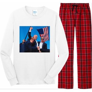 Trump 2024 Convicted Felon IM Voting Convicted Felon 2024 Long Sleeve Pajama Set