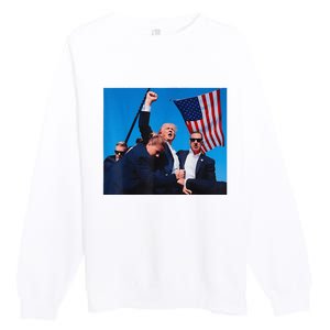 Trump 2024 Convicted Felon IM Voting Convicted Felon 2024 Premium Crewneck Sweatshirt