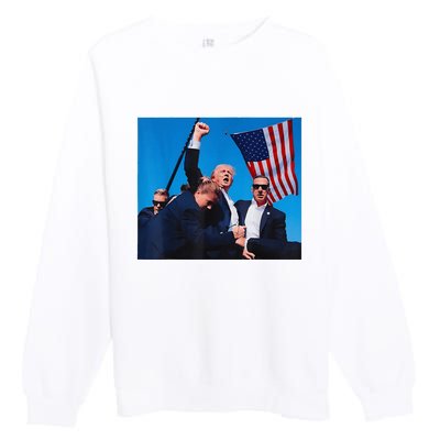 Trump 2024 Convicted Felon IM Voting Convicted Felon 2024 Premium Crewneck Sweatshirt