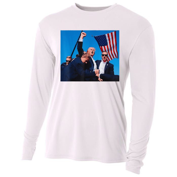 Trump 2024 Convicted Felon IM Voting Convicted Felon 2024 Cooling Performance Long Sleeve Crew