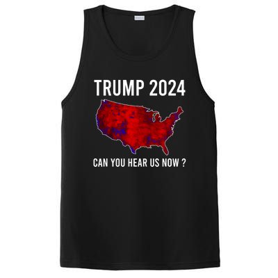 Trump 2024 Can You Hear Us Now PosiCharge Competitor Tank