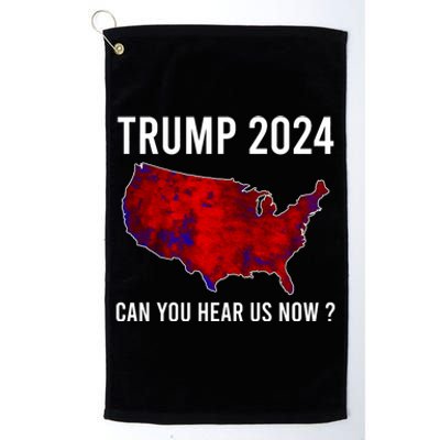 Trump 2024 Can You Hear Us Now Platinum Collection Golf Towel