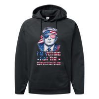 Trump 2024 Convicted Felon Im Voting Convicted Felon 2024 Performance Fleece Hoodie