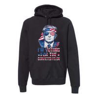 Trump 2024 Convicted Felon Im Voting Convicted Felon 2024 Premium Hoodie