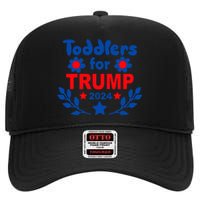 Trump 2024 Cute Election Supporter High Crown Mesh Back Trucker Hat