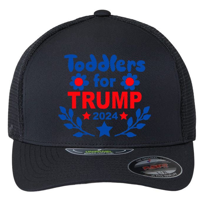 Trump 2024 Cute Election Supporter Flexfit Unipanel Trucker Cap