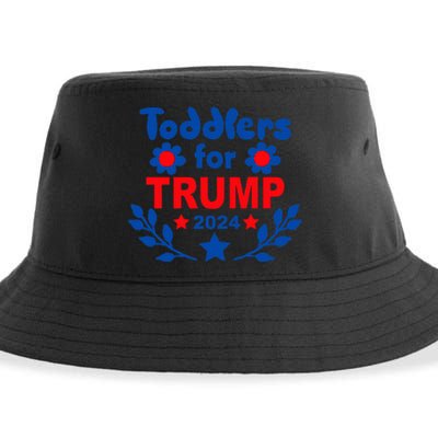 Trump 2024 Cute Election Supporter Sustainable Bucket Hat