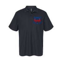 Trump 2024 Cute Election Supporter Softstyle Adult Sport Polo