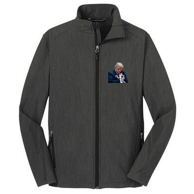 Trump 2024 Cat Maga Funny Trump Cat Core Soft Shell Jacket