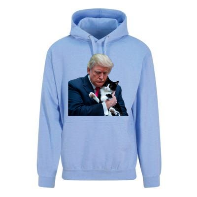 Trump 2024 Cat Maga Funny Trump Cat Unisex Surf Hoodie