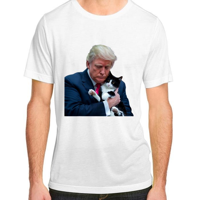 Trump 2024 Cat Maga Funny Trump Cat Adult ChromaSoft Performance T-Shirt