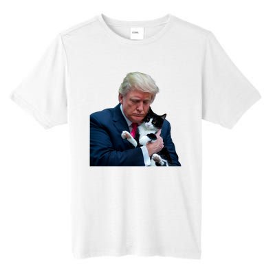 Trump 2024 Cat Maga Funny Trump Cat Tall Fusion ChromaSoft Performance T-Shirt