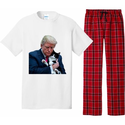 Trump 2024 Cat Maga Funny Trump Cat Pajama Set