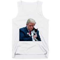 Trump 2024 Cat Maga Funny Trump Cat Tank Top