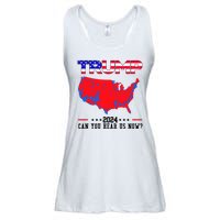 Trump 2024 Can You Hear Us Now Pro Donald Trump Election Usa Map Ladies Essential Flowy Tank