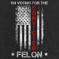 Trump 2024 Convicted Felon IM Voting Convicted Felon 2024 Cool Comfort Performance Bucket Hat