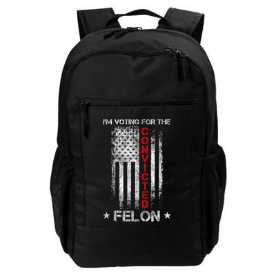 Trump 2024 Convicted Felon IM Voting Convicted Felon 2024 Backpack
