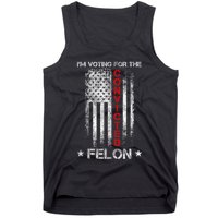 Trump 2024 Convicted Felon IM Voting Convicted Felon 2024 Tank Top