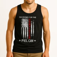 Trump 2024 Convicted Felon IM Voting Convicted Felon 2024 Tank Top