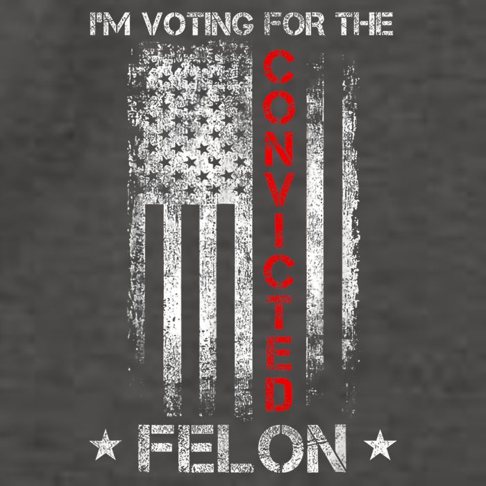 Trump 2024 Convicted Felon IM Voting Convicted Felon 2024 Vector Backpack