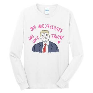 Trump 2024 Cute Funny Tall Long Sleeve T-Shirt