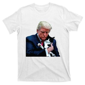 Trump 2024 Cat Maga Funny Trump Cat T-Shirt