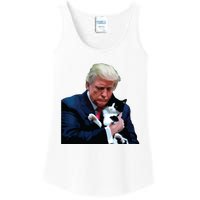 Trump 2024 Cat Maga Funny Trump Cat Ladies Essential Tank