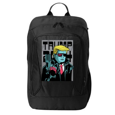 Trump 2024 Comic Cover City Backpack