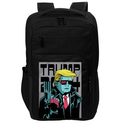 Trump 2024 Comic Cover Impact Tech Backpack