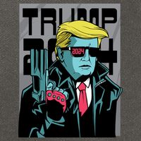 Trump 2024 Comic Cover Cotton Canvas Backpack