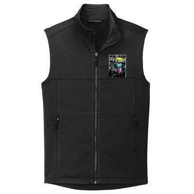 Trump 2024 Comic Cover Collective Smooth Fleece Vest