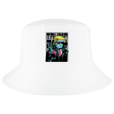 Trump 2024 Comic Cover Cool Comfort Performance Bucket Hat